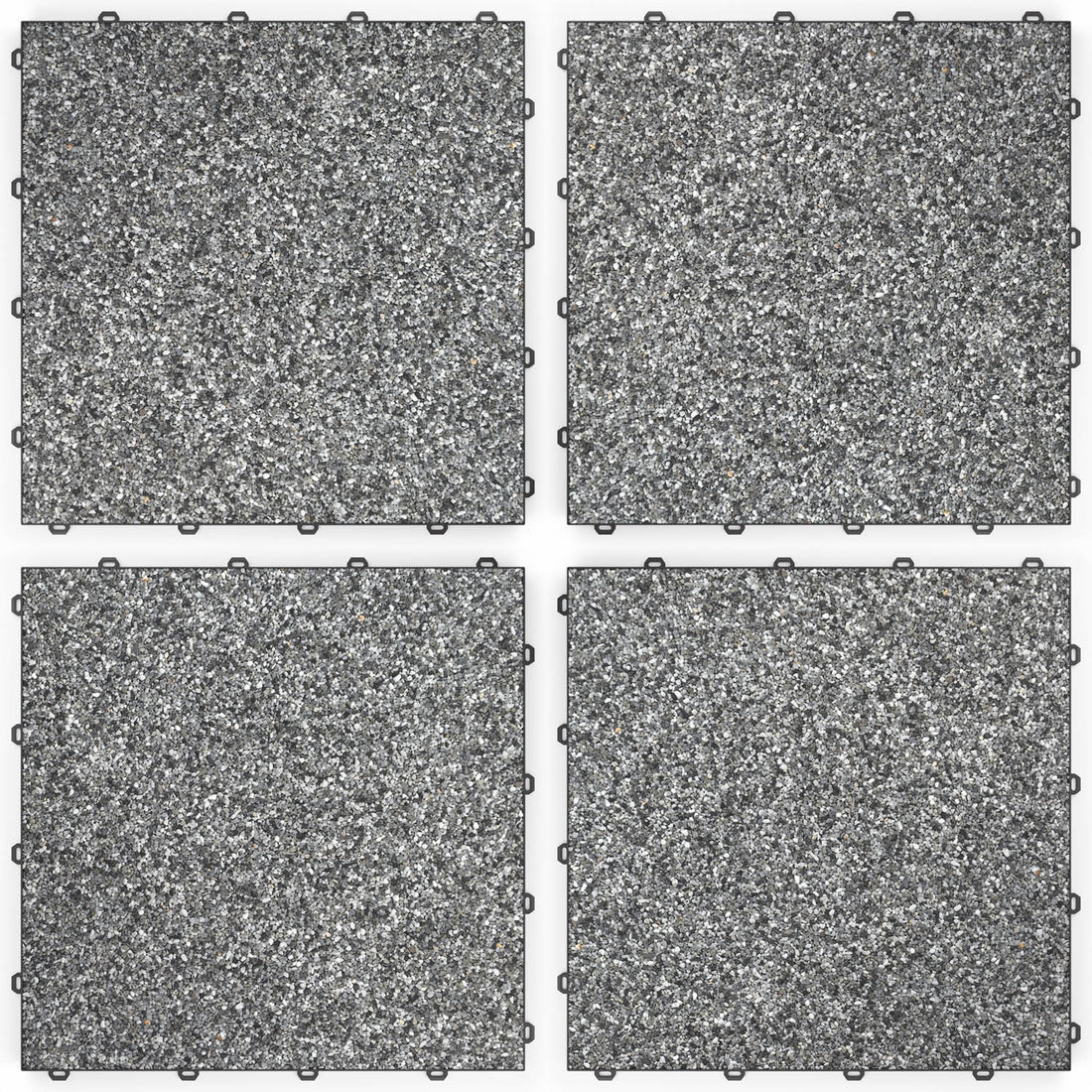 DRAINfloor Klick-Steinteppich 50×50 — Tahiti (2×2 Elemente flach)