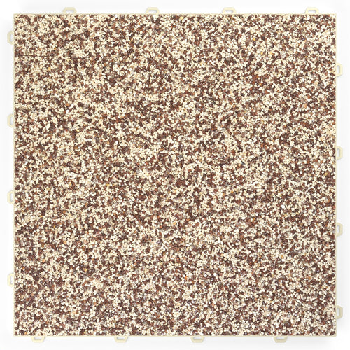 RENOfloor Steinteppich Farbe Marmor Latte Macchiato