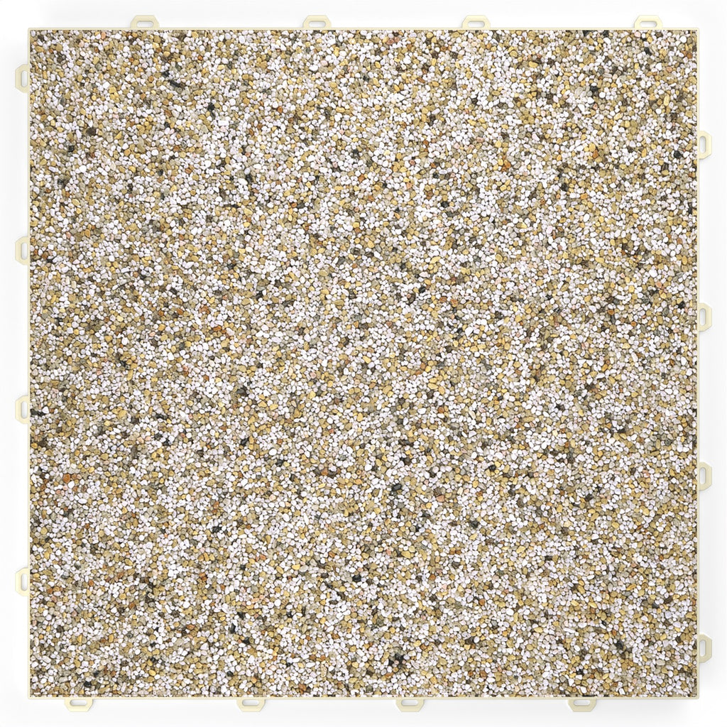 RENOfloor Steinteppich Farbe Quarz Sand