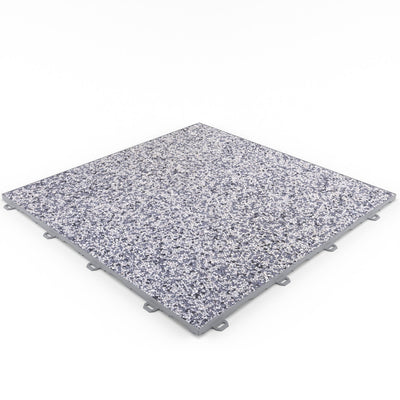 Steinteppich Farbe Silber