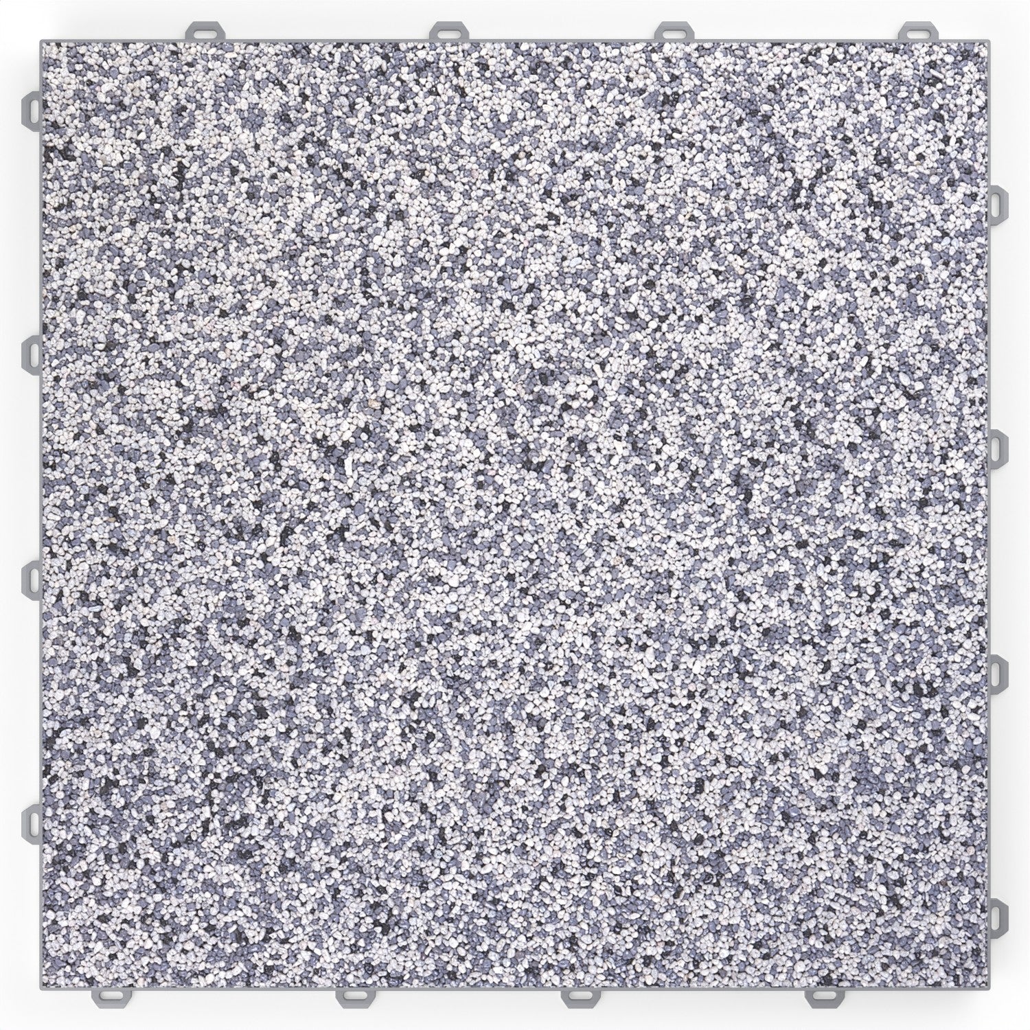 RENOfloor Steinteppich Farbe Quarz Silber