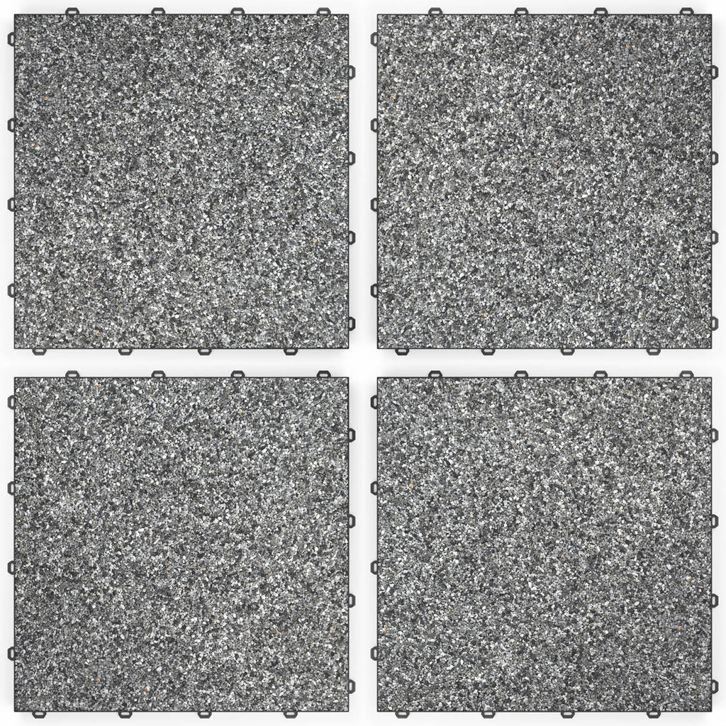 DRAINfloor Klick-Steinteppich 50×50 — Tahiti (2×2 Elemente flach)