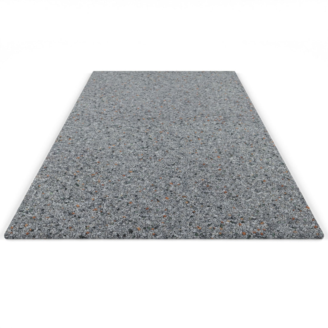 Steinteppich Stufenelement für die Treppe Marmor Bodensee mit den Maßen 100 cm x 50 cm. Die Stellstufe hat einen hellgrauen Farbton.