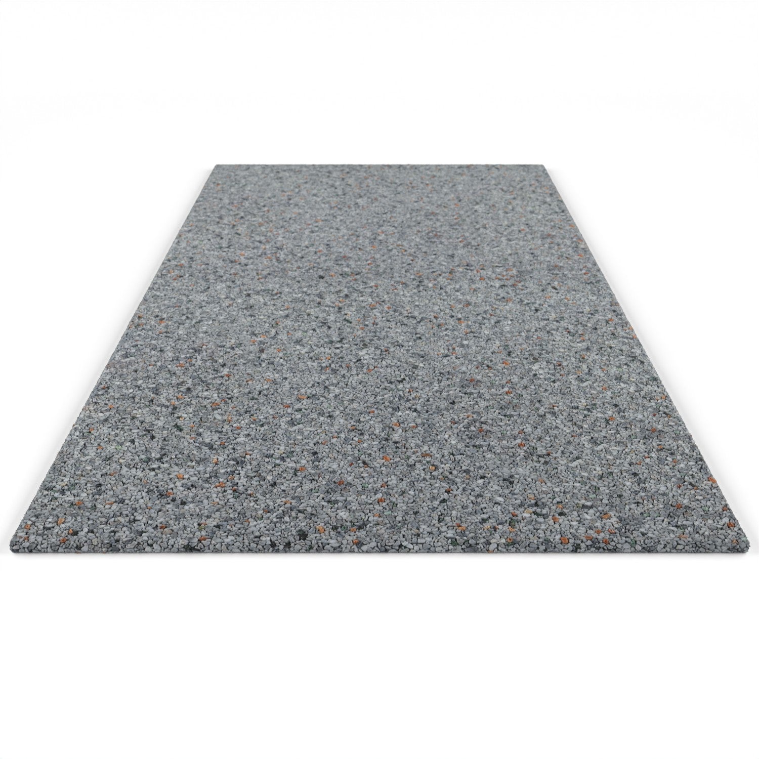 Steinteppich Stufenelement für die Treppe Marmor Bodensee mit den Maßen 100 cm x 50 cm. Die Stellstufe hat einen hellgrauen Farbton.