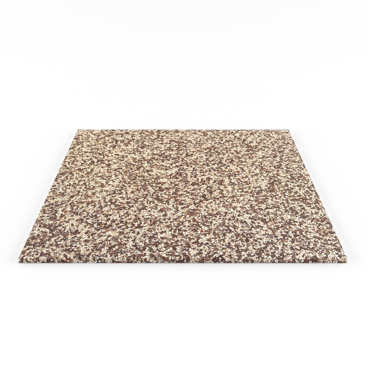 Modul Fertigelement Steinteppich 50×50 — Latte Macchiato (perspektivisch)