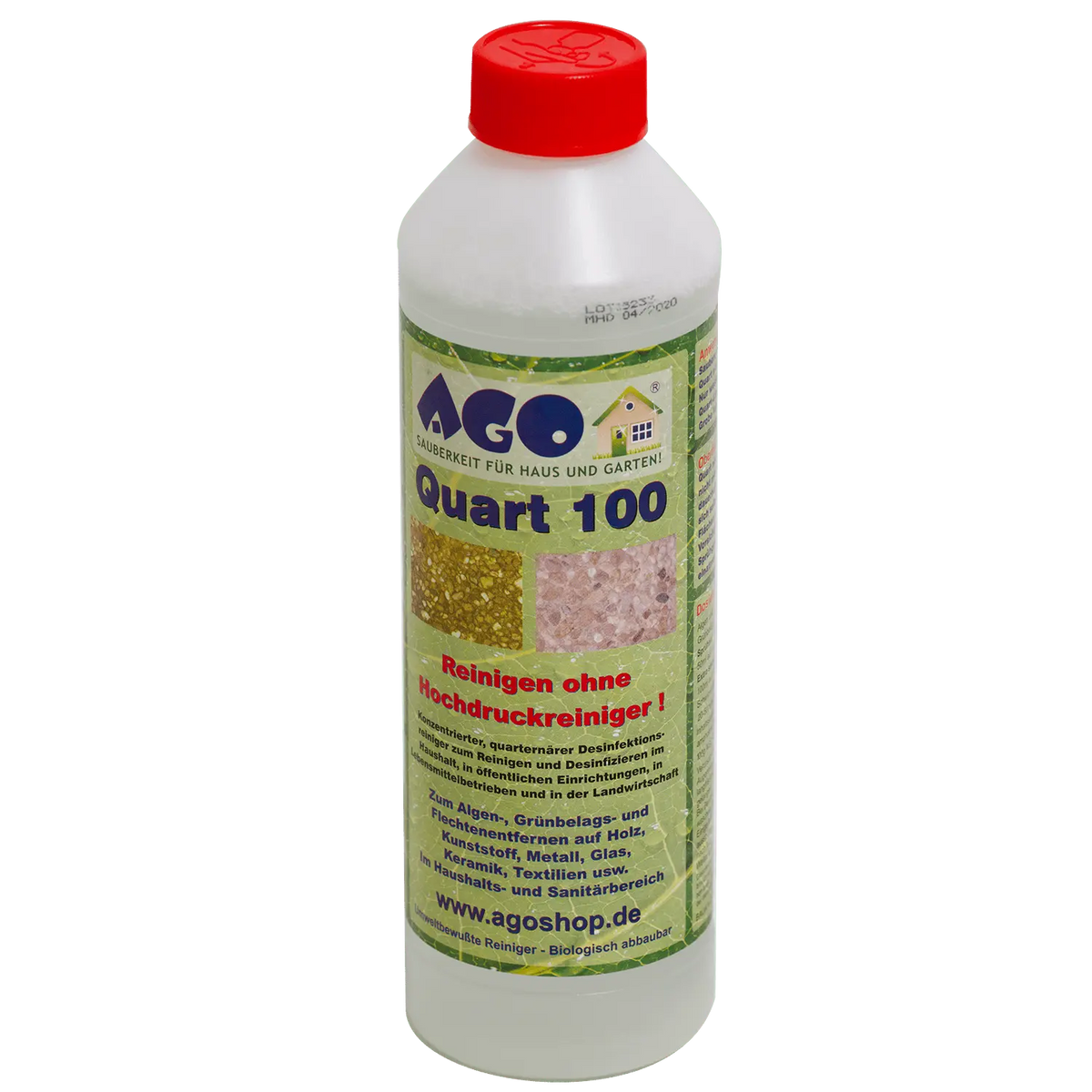 Produktbild: AGO Quart 100 Algen- & Moosentferner – 500 ml