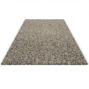 Steinteppich Stufenelement für die Treppe Marmor Ibiza mit den Maßen 100 cm x 50 cm. Die Stellstufe hat einen dunkelbeigen-grauen Farbton.