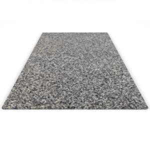 Steinteppich Stufenelement für die Treppe Marmor Teneriffa mit den Maßen 100 cm x 50 cm. Die Stellstufe hat einen grau-weißen Farbton.