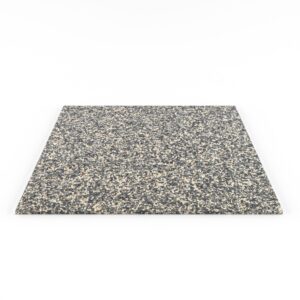 Steinteppich Fliese Marmor Winter Night mit den Maßen 50 cm x 50 cm x 11 mm. Der Steinteppich hat einen grau-beigen Farbton. Die Steinteppich Fliese sieht man in der frontalen Ansicht.