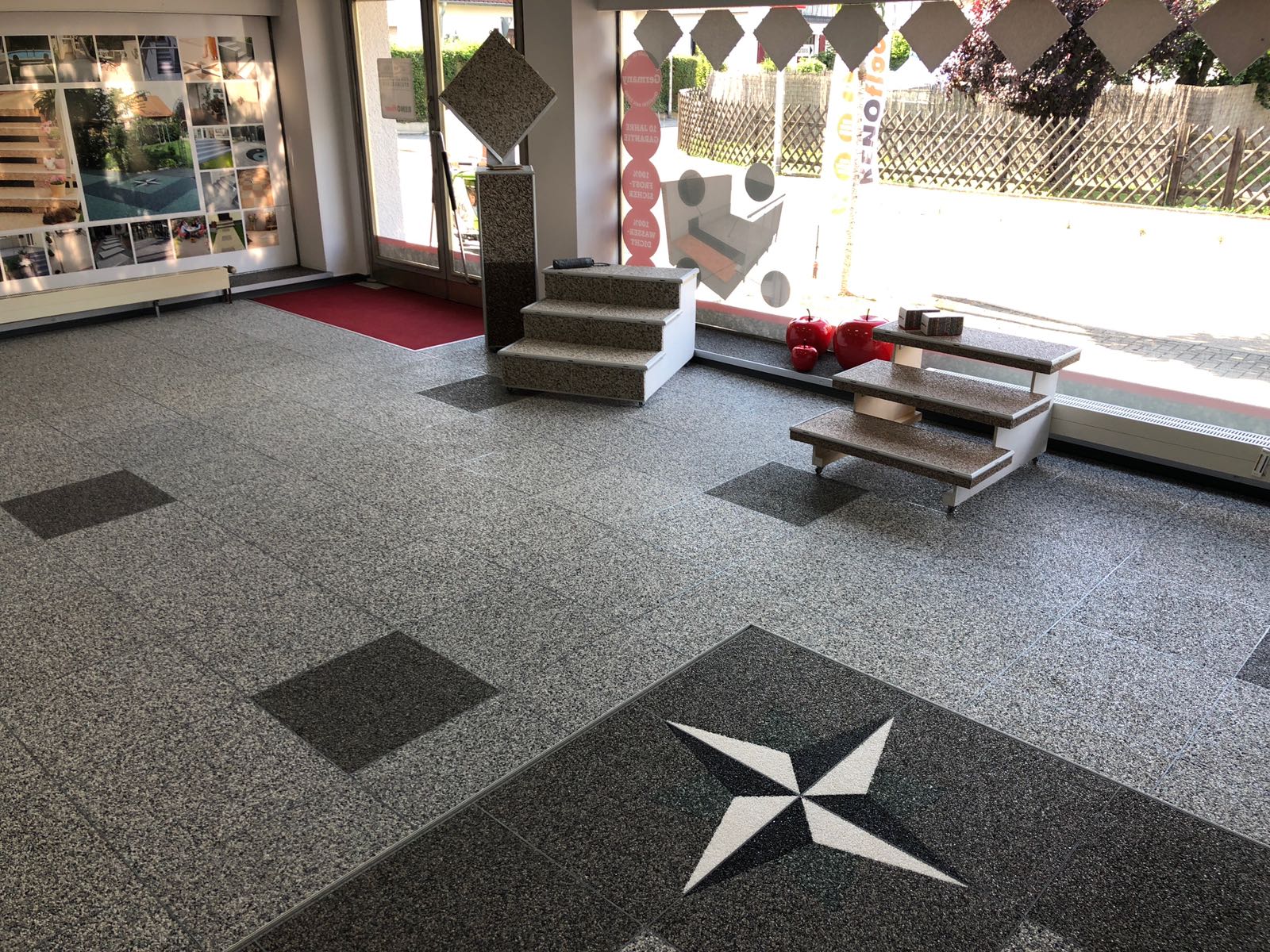 Steinteppich-Ausstellung Freiberg